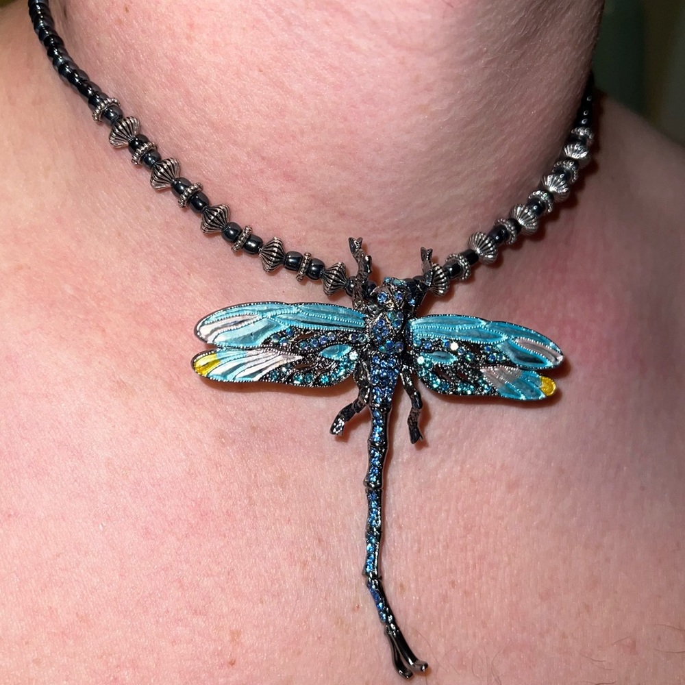 Dragonfly Pendant Necklace